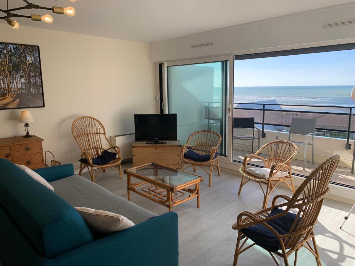 Appt Traversant Vu Mer Et Dunes Avec Garage Le Touquet Exterior photo