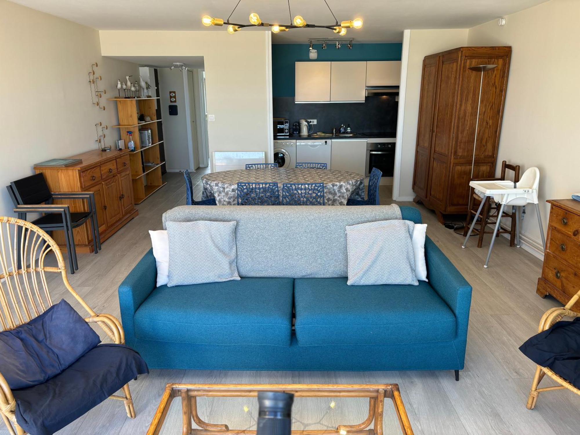 Appt Traversant Vu Mer Et Dunes Avec Garage Le Touquet Exterior photo